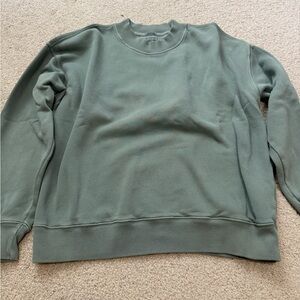 Abercrombie & Fitch Green Sweatshirt